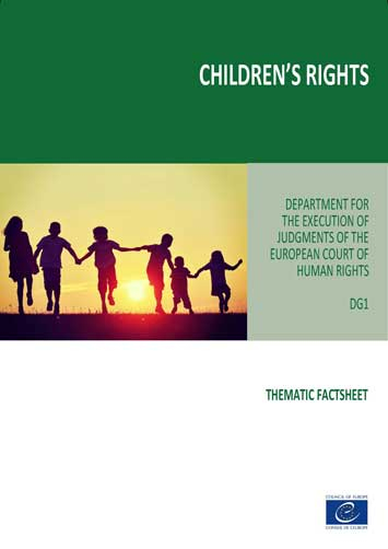 Decisões do TEDH relativas a Direitos da Criança